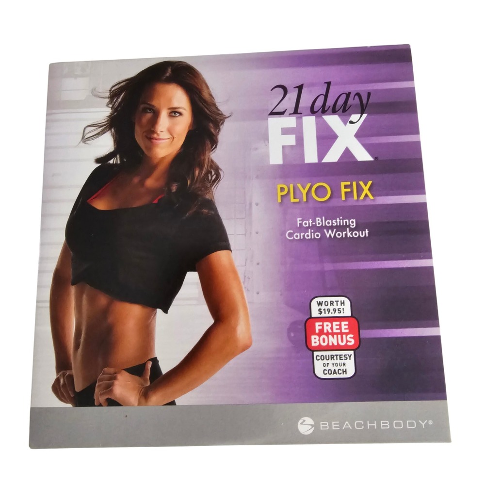 Beachbody 21 Day Fix Plyo Fix Fat-Blasting Cardio Workout DVD Autumn Calabrese